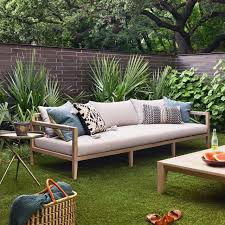Top quality from leading brands. Sherwood Natural Teak Outdoor 3 Seater Sofa 93 Teak Patio Furniture Backyard Furniture Outdoor Sofa