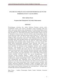 Lalu setelah diisi, klik tombol connect. Pdf Analisis Perancangan Sistem Informasi Akuntansi Persediaan Saddam Husin Academia Edu