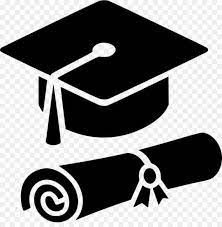 10 Floating Graduation White Cap Png Graduation Logo White Caps Png