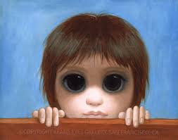They portray children and animals with huge eyes, looking at the viewer with sadness. Margaret Keane Posts Facebook