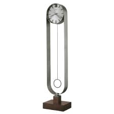 Howard miller carmen wrought iron wall clock with cast decorative corner ornaments finished in warm gray, dusty wax highlights. Orville Grandfather Clock 615130 Howard Miller