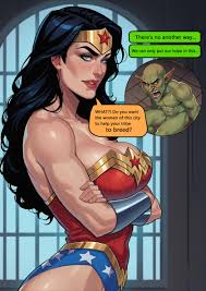 Wonder Woman with Goblins and Robots (English) comic porn | HD Porn Comics