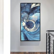 Acrylic abstract modern art painting. China 20x40inch Framed Hanging Wall Decor Oil Painting Abstract Modern Art Prints China Art Prints And Canvas Prints Price