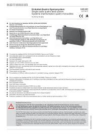 Cette application propose un programme d'exercices complet qui permet de perdre du poids et . Pdf 9362959b Einkabel Quatro Speisesystem Uas 481 Kathrein