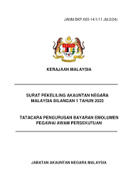 Contoh surat penangguhan penahanan karena sakit. Spanm Bilangan 1 Tahun 2020 Tatacara Pengurusan Bayaran Emolumen Pegawai Awam Persekutuan Pdf