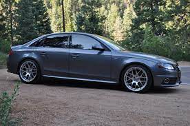 Audi S4 Hyper Silver Vmr V710 19x9 5 Et45 Michelin Pilot Sport A S Plus 255 35zr19 Modified Suspension Audi S4 Audi Bmw Car