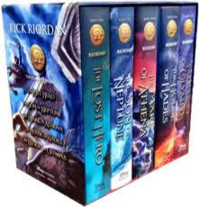 The first two books of the series, percy jackson and the olympians: Rick Riordan