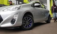 Alloy wheels toyota aqua Size:15inch Pcd:4x100 Mounting and ...