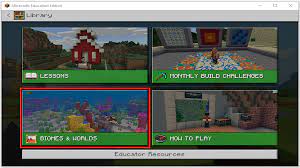 Minecraft resource packs can completely alter the look, sounds graphics and atmosphere of your game. Explore Application Within Content Minecraft Apply In The Classroom Lesson Simulation Centro De Educadores De Microsoft