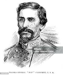 General John Clifford Pemberton Portrait American Civil War 18611865 Stock  Illustration