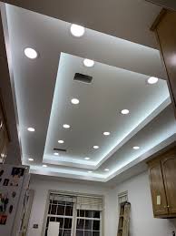 Kitchen Ceiling Remodel With Cove Lighting In 2020 Ceiling Remodel Kitchen Ceiling Cove Lighting