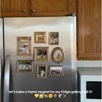 DIY Frame Magnet for a Stunning Fridge Gallery Wall