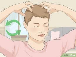 Woman shaving head (gold buzzcut #44). 3 Ways To Grow Out A Buzzcut Wikihow
