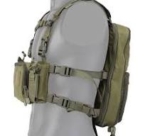 WTZWY Tactical Chest Rig mit Molle Flatpack Rucksack ...