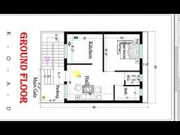 Modern bungalow house design with floor plans. 1bhk Row House 3d Plan Home And Aplliances