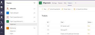 Ticket management mit ms teams. Helpdesk Verknupft Mit Microsoft Teams Locatech Unternehmensberatung Fur Digitale Transformation