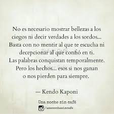 Kendo Kaponi Kendo Kaponi Kendo Kaponi Frases Kendo