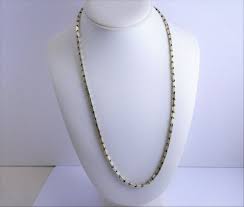 Vintage Thai Baht Chain Sterling Silver 24 Inch W Hook Closure 53 Ounces Genuine 1970s Box Cha Heavy Chain Necklace Women Jewelry Gift Buy Necklace