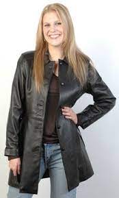 71b Button Lamb 3 4 And Full Length Leather Coat Leather Coat Leather Jacket Girl Leather Jacket Black