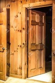 We specialize in wood doors, art glass windows and custom alloy gates. Interior Of Room With Doors And Wood Paneling Inside A Beautiful Stock Photo Picture And Royalty Free Image Image 116886495