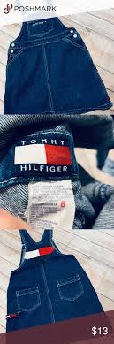 Tommy Hilfiger Denim Overall Dress Adorable Denim Overall Dress Size 6 By Tommy Hilfiger Excellent Conditio Denim Overall Dress Hilfiger Denim Tommy Hilfiger
