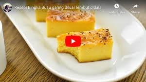 Kuih bengkang tumis |tanpa oven. Bingka Susu Lembut Lemak Dan Harum Buat Orang Lapo
