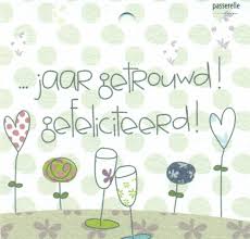 Jaar Getrouwd Gefeliciteerd Floralie