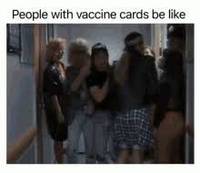 Fauci with the best meme generator and meme maker on the web, download or share the covid vaccine. Vaccine Vaccine Card Gif Vaccine Vaccinecard Pfizer Discover Share Gifs