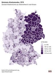 Die anzahl der arbeitsstunden variiert allerdings stark je nach beschäftigungsart. Tobias Wiss On Twitter Fascinating And Alarming Maps About The Labour Market In Germany Wsiinstitut Still Remarkable Differences Between West And East Germany After Almost 30 Yrs Of Re Unification East Germans Work