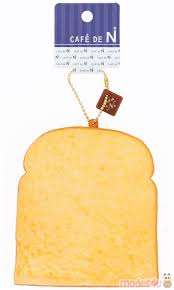 Cute Toast Bread With Butter Squishy Charm Kawaii Cafe De N Bread Squishy Squishies Cute Squishies