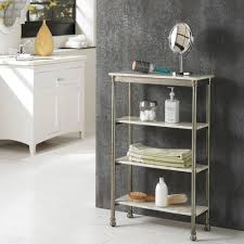 Homestyles The Orleans 11 In D X 24 In W X 38 In H 4 Tier Shelf 5760 101 The Home Depot Shelves 4 Tier Shelf Home Styles