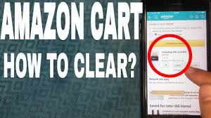 Click on manage payment options since you want to delete an existing credit card. How To Delete And Clear Amazon Shopping Cart Youtube