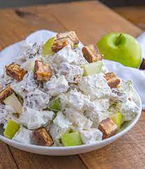 Maybe you would like to learn more about one of these? Easy Snickers Salad Candy Bar Apple Salad Dinner Then Dessert