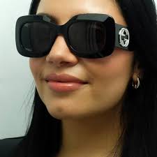 NEW GUCCI SUNGLASSES GUCCI GG1695S 001 BLACK/GREY EYEWEAR