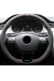 Gardenauto Fiat Egea Sedan Alcantara Direksiyon Kilifi Kirmizi Yuzuklu Trendyol