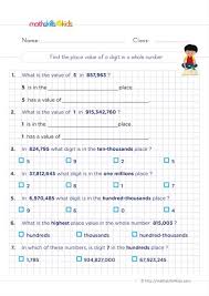 Printable 6th Grade Whole Numbers Worksheets Pdf Grade 6 Math Grade 6 Math Worksheets Math Practice Worksheets