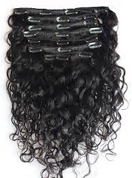 Sweet Bob Hairstyle Deep Curly Human Hair 7 Pcs Clip In Hair Extensions Curly Hair Styles Naturally Clip In Hair Extensions Human Hair Extensions