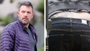 Let S All Ponder Ben Affleck S New Lower Back Tattoo