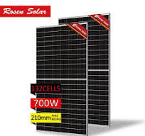 Panel Solar 700W 710W 720W 730W Panel Solar Mono Tipo N 770W 780W 800W  210mm Paneles Solares de Grado A