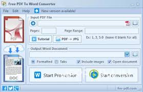 This includes files with special elements such as tables, fonts, graphics, etc. Download Program Pdf To Word Converter Free For Free