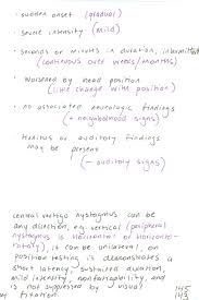 24 6 Characteristics Of Peripheral Vertigo Vs Central Nystagmus In Central Vertigo Vs Peripheral Emupdates