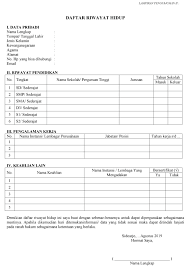 Jul 01, 2021 · cpns 2021 cara daftar seleksi cpns 2021 di sscasn.bkn.go.id, tahapan dan layanan masa sanggah total instansi pemerintah yang membuka formasi seleksi asn tahun 2021 berdasarkan data progres finalisasi formasi pada sscasn per 30 juni 2021 Contoh Format Cv Dinas Kesehatan Format Cv Kosong Doc Pdf