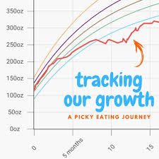 Our Babys Weight Gain Tracking The Growth Chart Progress