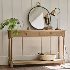 Everett Oak Console Table Oak Console Table Oak Consoles Console Table