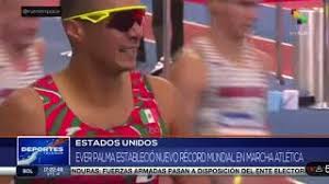 Atletismo El Mexicano Ever Palma estableció nuevo RÉCORD MUNDIAL en marcha  atlética