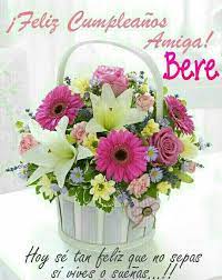 ¡feliz cumpleaños a un amigo tan fabuloso! Feliz Cumpleanos Amiga Bere Postales De Feliz Cumpleanos Feliz Cumpleanos Amiga Mensaje De Cumpleanos Amiga