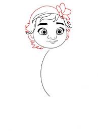 How to draw moana step by step. How To Draw Baby Moana From Disney S Moana Draw Central
