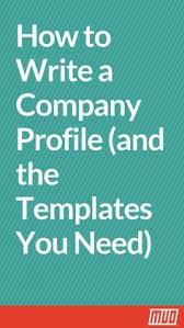 How To Write A Company Profile Plus Samples And Templates To Aid You In 2020 Company Profile Company Profile Template Company Profile Design
