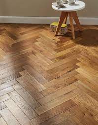 Direct wood flooring has 5 stars! Oxford Herringbone Golden Smoked Oak Engineered Wood Flooring Engineered Wood Floors Herringbone Wood Floor Wood Floor Design