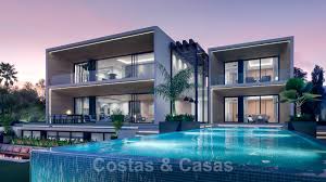 Villa interior design holds the aristocracy. Modern Luxury Villa With Sea And Golf Views For Sale In Marbella Benahavis